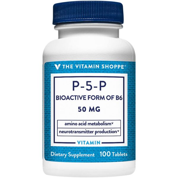 Tabletas P-5-P The Vitamin Shoppe