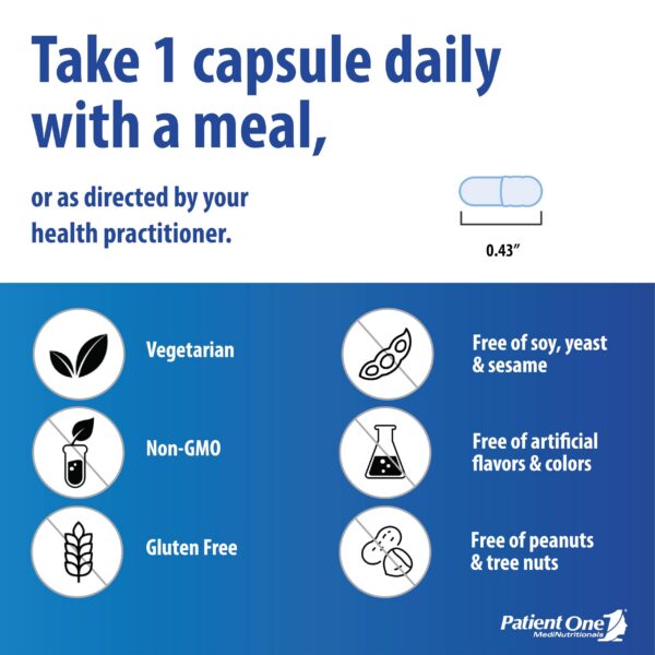 Version 1.0.0 Tabletas Patient One Q-Folate 800mcg folato metilado