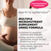 Version 1.0.0 Tabletas prenatal Earths Splendor para 6 meses de suministro nutricional