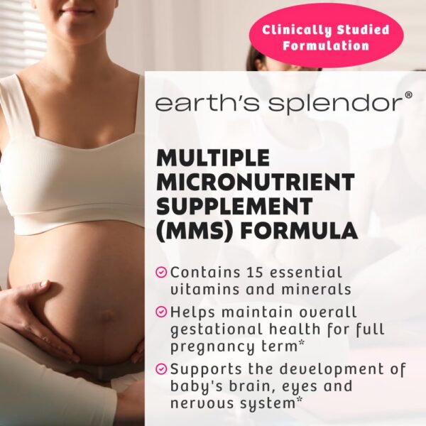 Version 1.0.0 Tabletas prenatal Earths Splendor para 6 meses de suministro nutricional