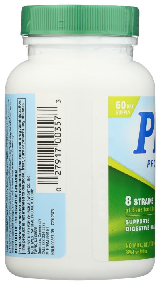 frasco pb8 acidophilus veg nutrición ahora