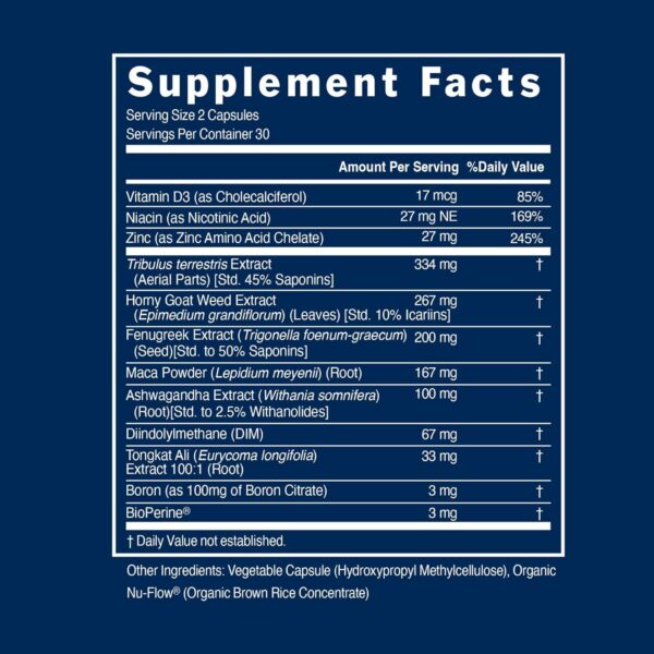 Tables de PS Rise & Shine para aumento de testosterona y fuerza