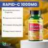 Tabletas Rapid-C vitamina c 100 unidades por paquete