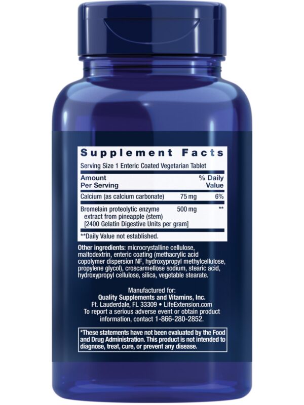 Version 1.0.0 Tabletas recubiertas de Bromelina para salud articular