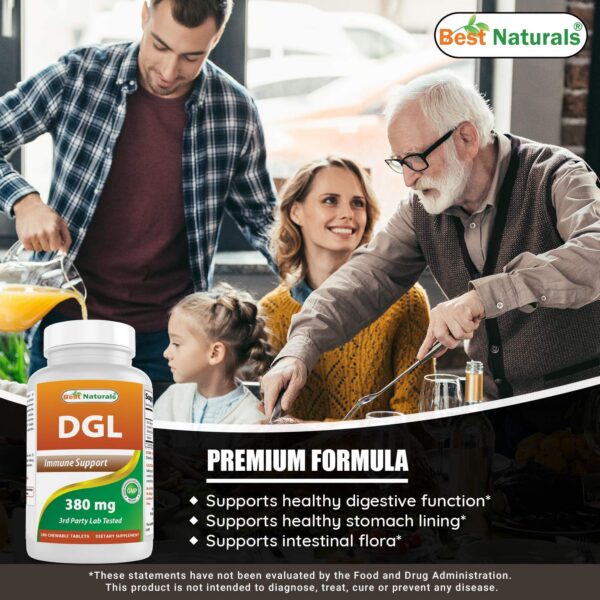 Tabletas de regaliz desglucirrizinado Best Naturals