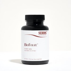 Tabletas SEDDS BioFolate L-Metilfolato 15 mg paquete 60