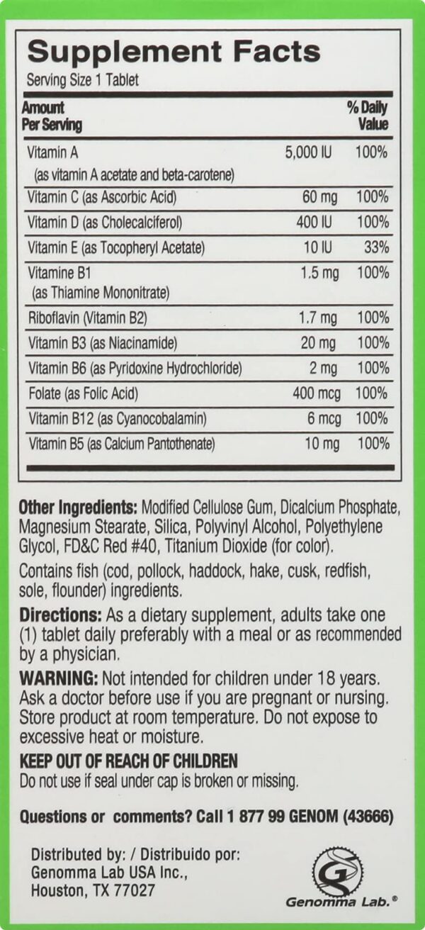 Tabletas Shot B Energizante