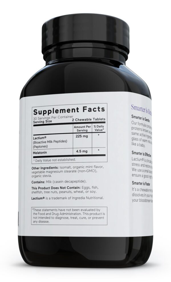 Tabletas sin azúcar para promover sueño reparador