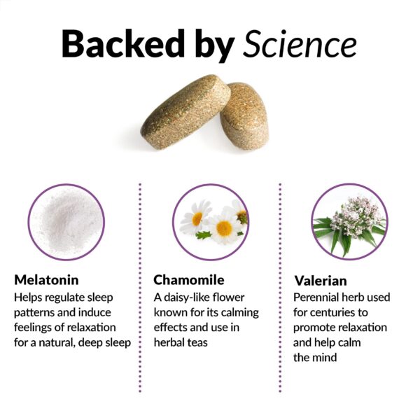 Tabletas Somnapure Force Factor ayuda natural para dormir y relajarse