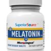 Tabletas sublinguales melatonina Superior Source 100 tabletas