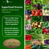 Tabletas de superalimento verde Potent Garden