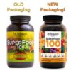 Tabletas Superfood 100 Dr. Schulze mostradas