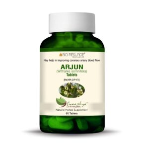 Tabletas Swaasthya Arjun paquete de 60 unidades