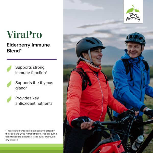 Tabletas Terry Naturally ViraPro con saúco y vitaminas