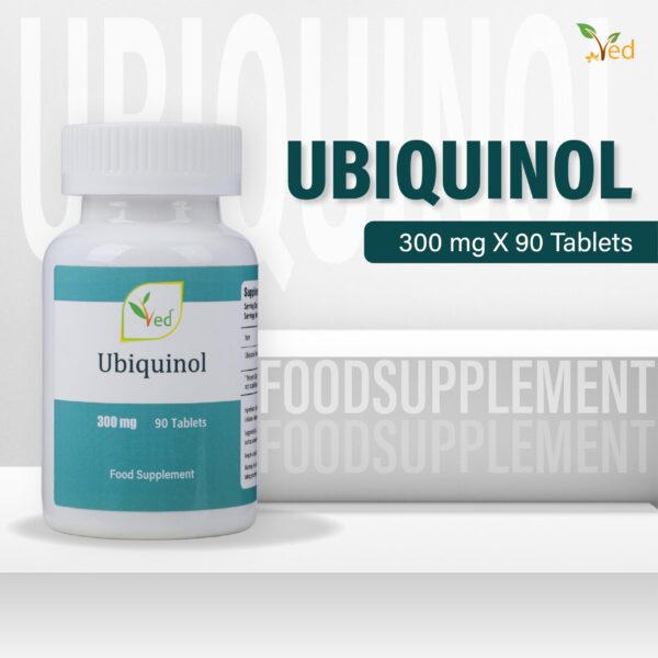 Tabletas ubiquinol 300 mg