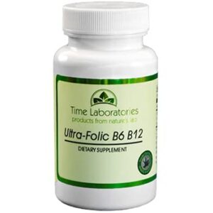 Version 1.0.0 Tabletas Ultra Folic B6 B12 Time Laboratories paquete de 60