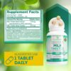 Tabletas veganas de cardo mariano para función hepática