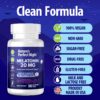 Tabletas veganas de melatonina Nature's Perfect Night antialergénicas