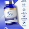 Tabletas vegetales vitamina b50 complejo carlyle sin conservadores
