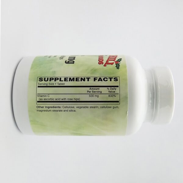 Version 1.0.0 Tabletas vegetarianas vitamina c 500 mg con rosa mosqueta