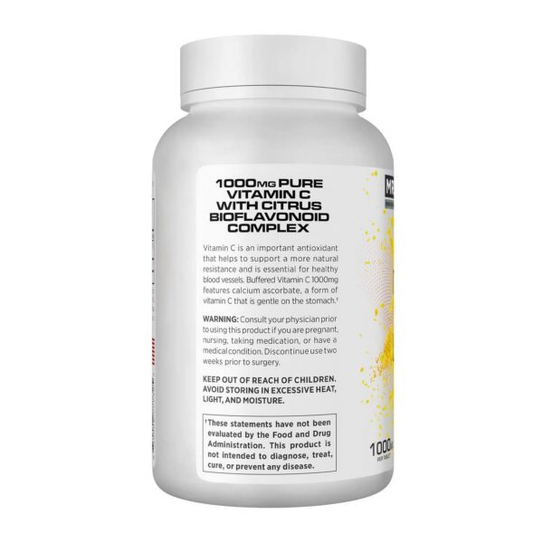 Version 1.0.0 Tabletas vegetarianas vitamina C con complex bioflavonoide MRI