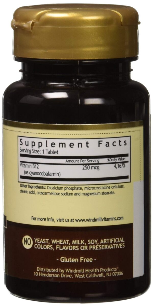 Tabletas de Vitamina B-12 para promover energía