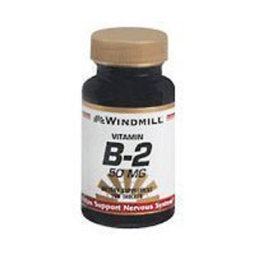 Tabletas de vitamina b-2 50 mg windmill 100 unidades