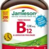 Tabletas de vitamina b12 de 1200mcg jamieson
