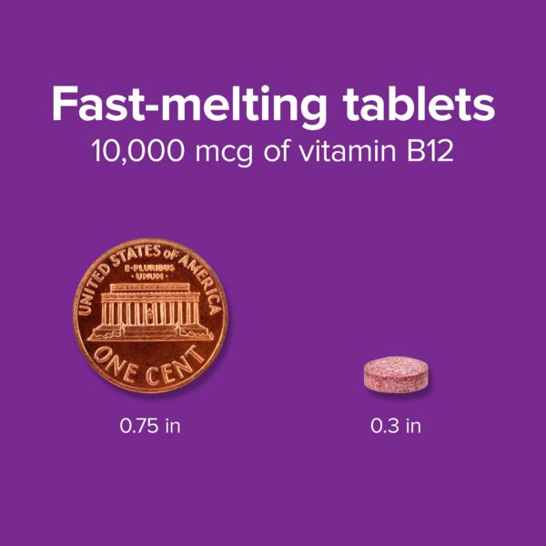 Tabletas vitamina B12 veganas para metabolismo saludable