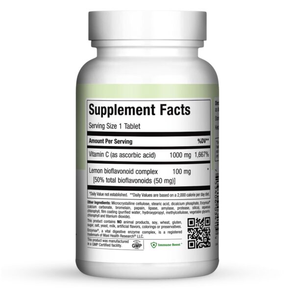 Version 1.0.0 Tabletas vitamina c kosher Maxi Health