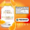 Tabletas Vitamina C Liposomal Steel Supplements