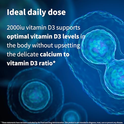 Tabletas de vitamina d3 2000 iu igennus paquete anual