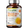 Tabletas vitamina d3 50000 IU biophix frasco