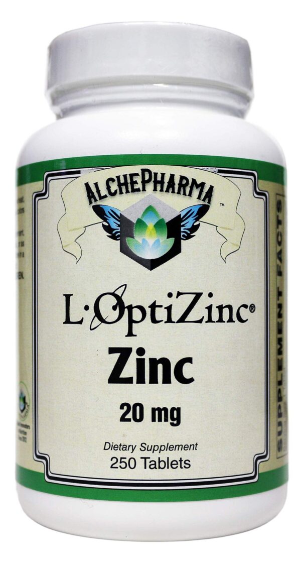 Tabletas zinc L-OptiZinc 20 mg