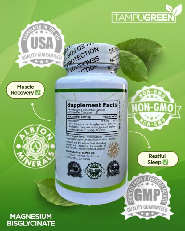 Version 1.0.0 Tabletas de magnesio bisglicinato para tomar