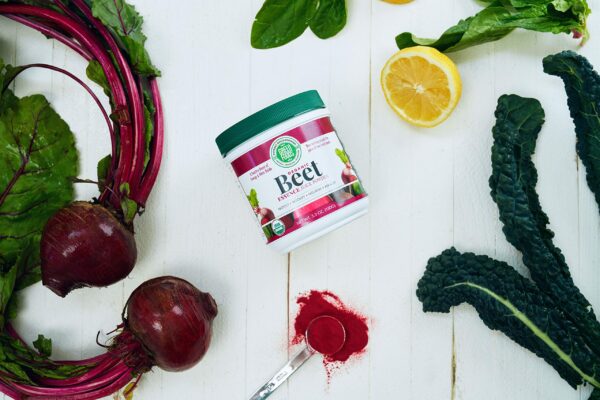 Tapa de la botella Green Foods esencia de remolacha OG2 5.3 oz