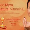 Tapa y etiqueta BeLegend Myra E Vitamina E 400 UI 30 cápsulas