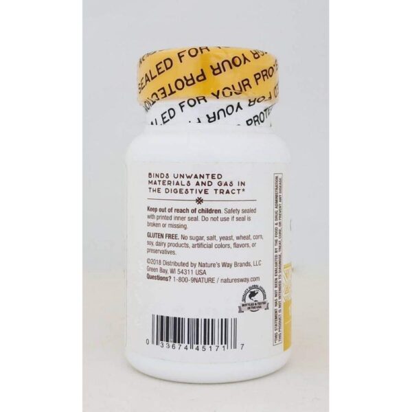 Tapadera frasco carbón activado hi po nature's way