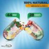 Tapadera frasco multivitamínico MoxyVites hombres