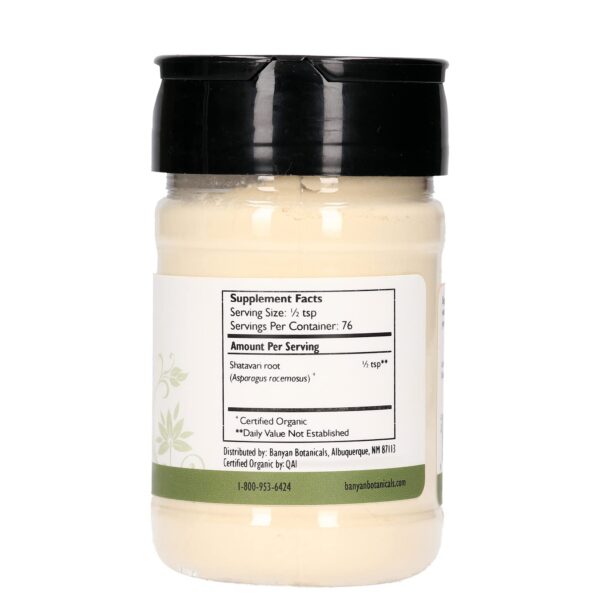 Version 1.0.0 Tarro de especias con polvo Shatavari orgánico de Banyan Botanicals