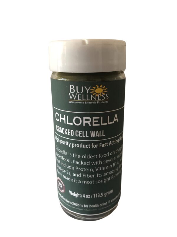 Version 1.0.0 Tarro polvo orgánico de chlorella Buy Wellness 4 oz