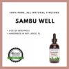 Version 1.0.0 Tarro de tintura 2 fl oz Sambu Well Remedy's Nutrition