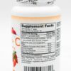 Etiqueta lateral del envase Vitamina C 1000 mg
