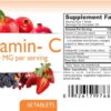 Caja y etiqueta del producto Vitamina C 1000 mg