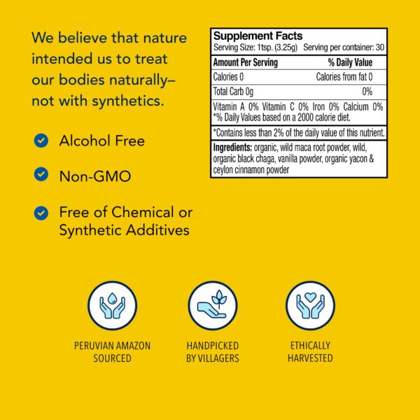 Version 1.0.0 Taza bebida alternativa saludable MacaMilk sin cafeína