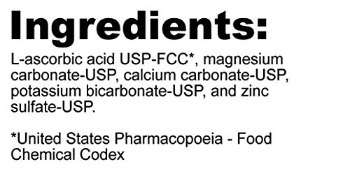 Taza con polvo efervescente NutriBiotic vitamina c