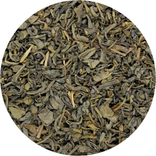 Taza con té verde Special Tea Guolu preparado para té helado