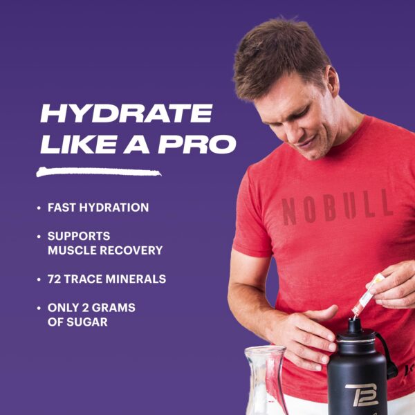 Frasco con sobres para mezclar