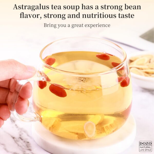 Version 1.0.0 Té amarillo brillante con aroma natural de astrágalo DOZO