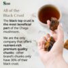 Version 1.0.0 Trozos de Chaga para té antioxidante y soporte inmunológico